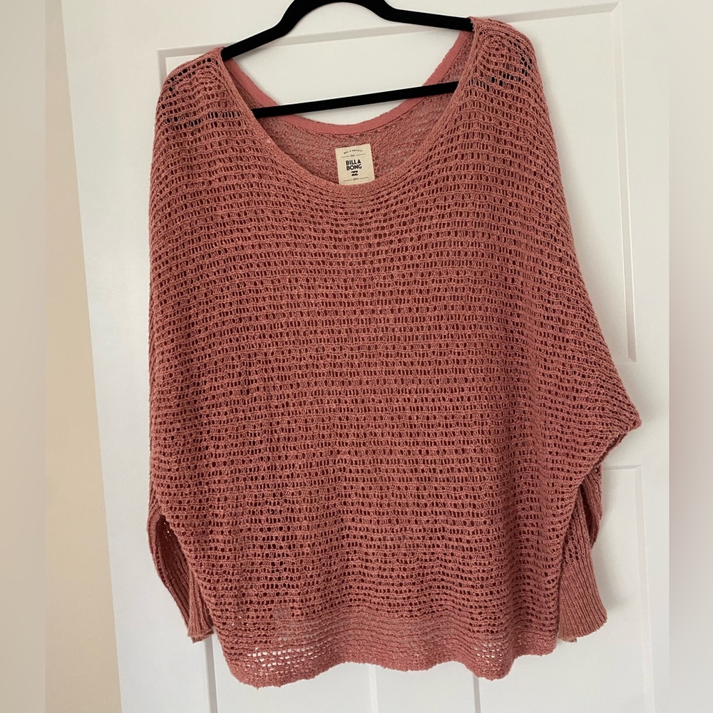 Billabong knit sweater Large